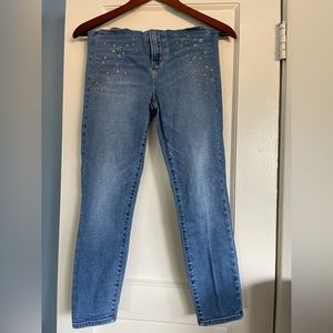 Abercrombie & Fitch The Super Skinny Ankle High Rise Jeans Size 27